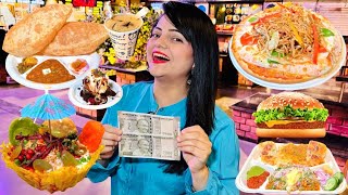 Rs 1000 Street Food Challenge  Jaipur Food Challen