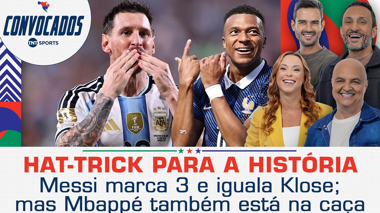 Dia Histórico! Bechler, Henning, Vsr E Taynah Comentam Messi Como Maior Artilheiro E Mbappé Na Cola