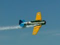 2009 Blue Angels Homecoming Airshow - Shockwave Jet Truck vs. Joe Fagundes & the SNJ Texan