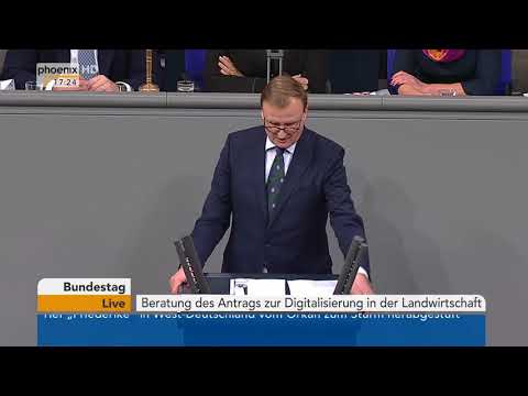 Bundestagsdebatte zur Digitalisierung in der Landwirt ...