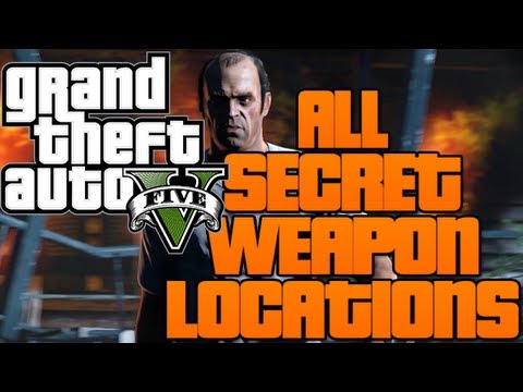 how to remove weapons in gta v