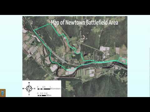 video capture of a Prezi we did for the Battle of Newtown