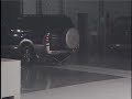 Crash Test 2001 Mitsubishi Montero / Pajero (5 M.P.H ) Rear into Flat Barrier IIHS