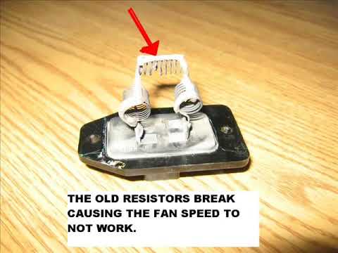 How to Replace A Heater Resistor Acura Integra