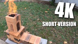 How to build a Big Rocket Stove  short version