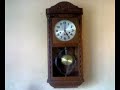 MAUTHE WESTMINSTER CHIME WALL CLOCK