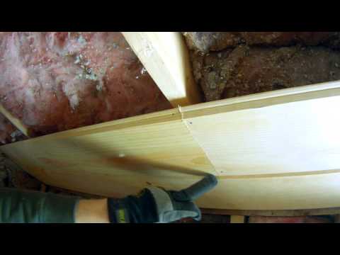 how to fasten tongue and groove boards