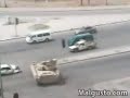 divercion en irak tanque aplasta un auto divercion en irak tanque aplasta un auto