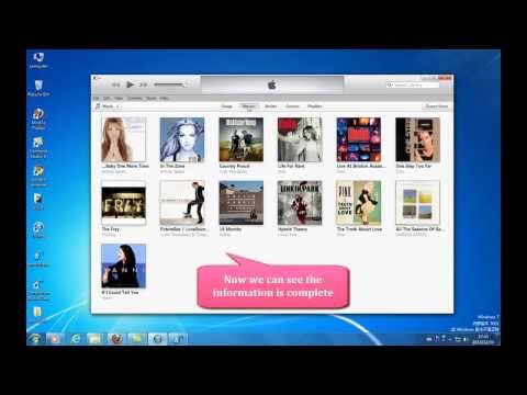 how to organize itunes