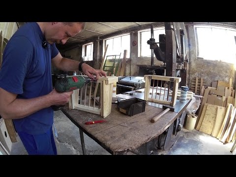 Heuraufe/Futterraufe für Kaninchen selber bauen