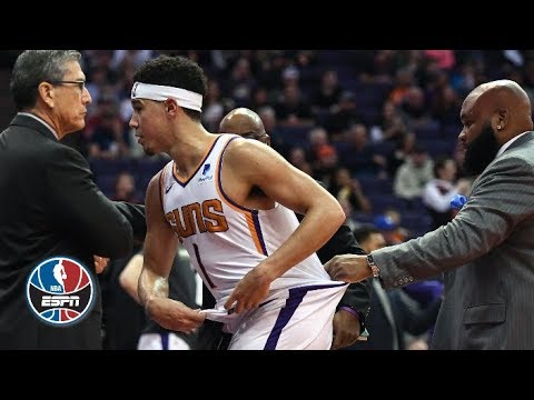 Video: Devin Booker-Gorgui Dieng ejected | Grizzlies vs. Suns | NBA Highlights