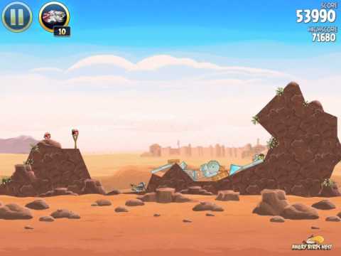 Angry Birds Star Wars Part 1, Levels 1-40