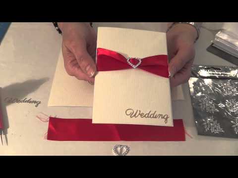 how to fasten wedding invites