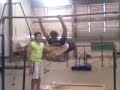 Aula de ginastica olimpica... anjinho e japa