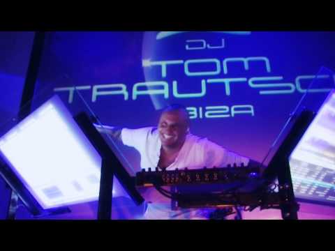 Tom Trautsch performing with his two Holodesk's