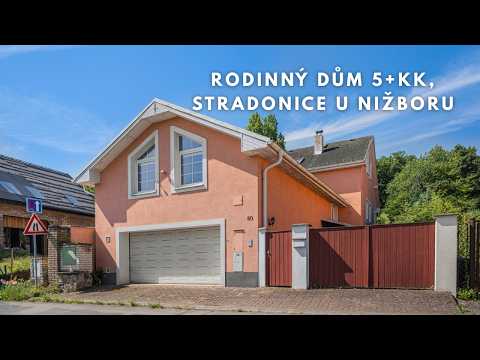 Video Rodinný dům 5+kk, Stradonice u Nižboru
