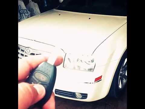 how to start chrysler 300 with remote
