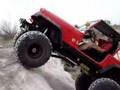 Red Jeep CJ7