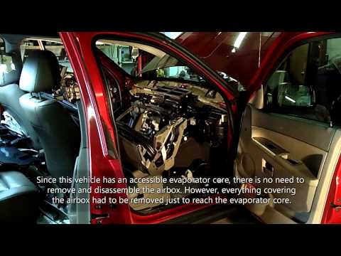 how to unclog evaporator core