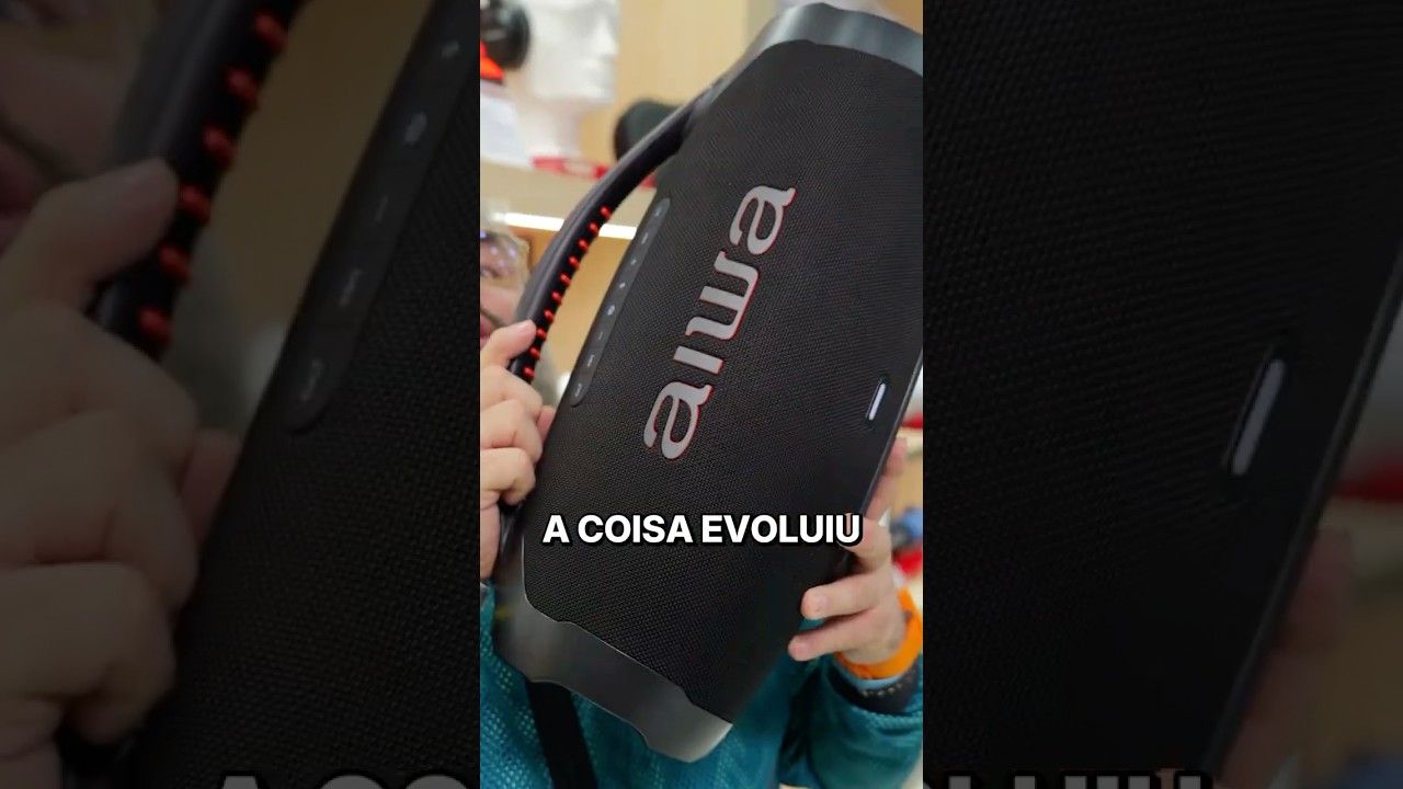Novas caixas de som e fones de ouvido da AIWA