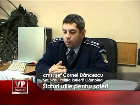 Sfaturi utile pentru şoferi