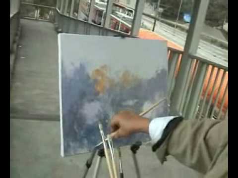 Painting Out door with Acrylic ...