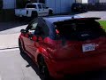 Tribal Ford Focus Pulling up to Focus Sport Tribal Ford Focus Pulling up to Focus Sport