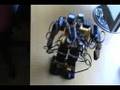 videos de Robonova, test gyroscope.