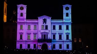 New Year's Eve Video Mapping in Hradec Kralove 2024
