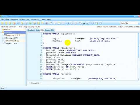 مقدمة عن برنامج sqlite expert