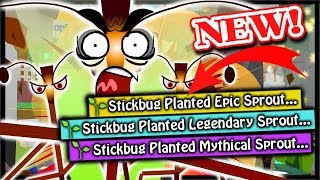 Egg Hunt Huge Stick Bug Reward Mythical Legendary Epic Sprouts Roblox Bee Swarm Simulator Minecraftvideos Tv