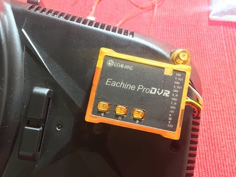 Eachine ProDvr From Banggood Unboxing and Testing