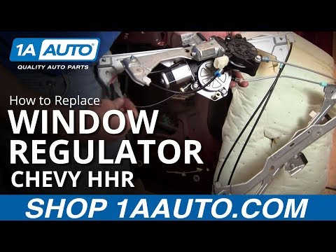 How To Install Replace Broken Front Power Window Regulator Chevy HHR 06-10 1AAuto.com