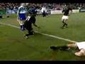 Carlos Spencer sets up Joe Rokococo, All Blacks vs Springbox