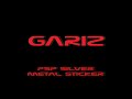 GARIZ (PSP Silver Metal Sticker)