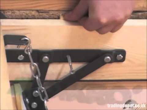 how to fit loft ladder