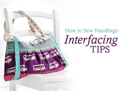 how to attach interfacing
