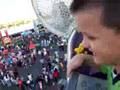Cameron's ride on the ferris wheel