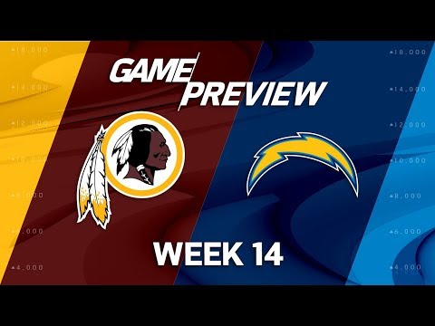 Video: Washington Redskins vs. Los Angeles Chargers | NFL Week 14 Game Preview | Move the Sticks