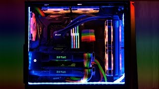 UNICORN DUMP - $3500 RGB-EVERYTHING 4K GAMING PC!