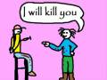 I will kill you Cannibal Corpse parody in B major