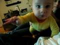 Aryeh Leaps on his six month bday