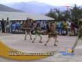 Realizan vistoso pasacalle en Huanta por concurso de danzas folklóricas magisteriales