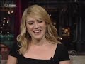 Kate Winslet On Letterman 1-8-09 Part 2