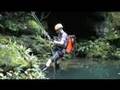 Swimming Off Rappel - Canyoneering