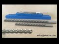 Long Foam Cutting Tools EPS Foam Milling Router Bits Ball End and Flat End