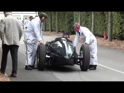 Ferrari Service Bay Area – Angelo Zucchi Motorsports Presents – Great 1950 BRM V16  600hp Race Car.