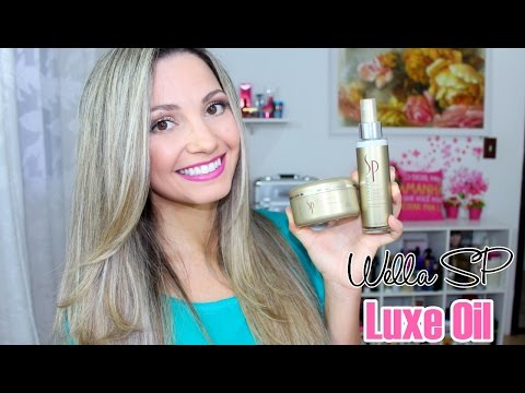 how to use wella sp luxe oil