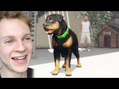 video-linktoworks-Playing as CHOP in GTA 5! - YouTube