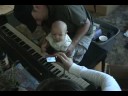 Liam plays the piano